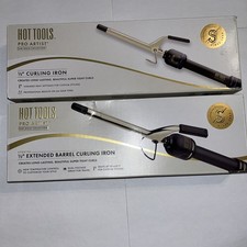 Lot Of 2 - Hot Tools Pro Artist 24k Gold 1/2 ...