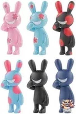 SO-TA BLACK RABBiT8 Blind Box Set 6 Typen Mini Figur