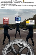 Sommerreifen 205/55R16  91V  Conti Premium Contact 7   GTÜ   TESTSIEGER   2026