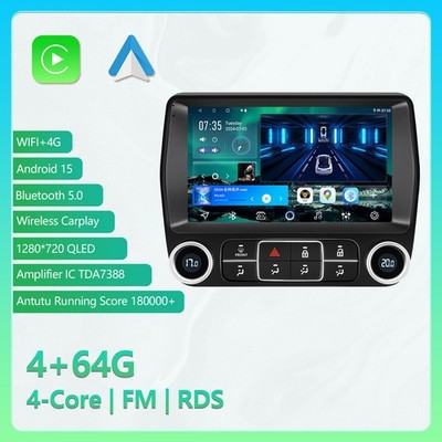 Apple Carplay Android Car GPS Radio Stereo For Chevrolet Camaro 2010-2015 WIFI