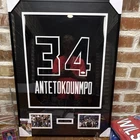 Giannis Antetokounmpo Milwaukee Bucks Signed NBA Jersey JSA Authenticated