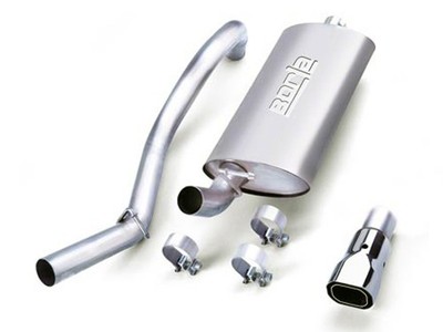 Borla Auspuffanlage Auspuff Edelstahl 2.5-L.+4.0-L. Jeep Wrangler TJ 96-99