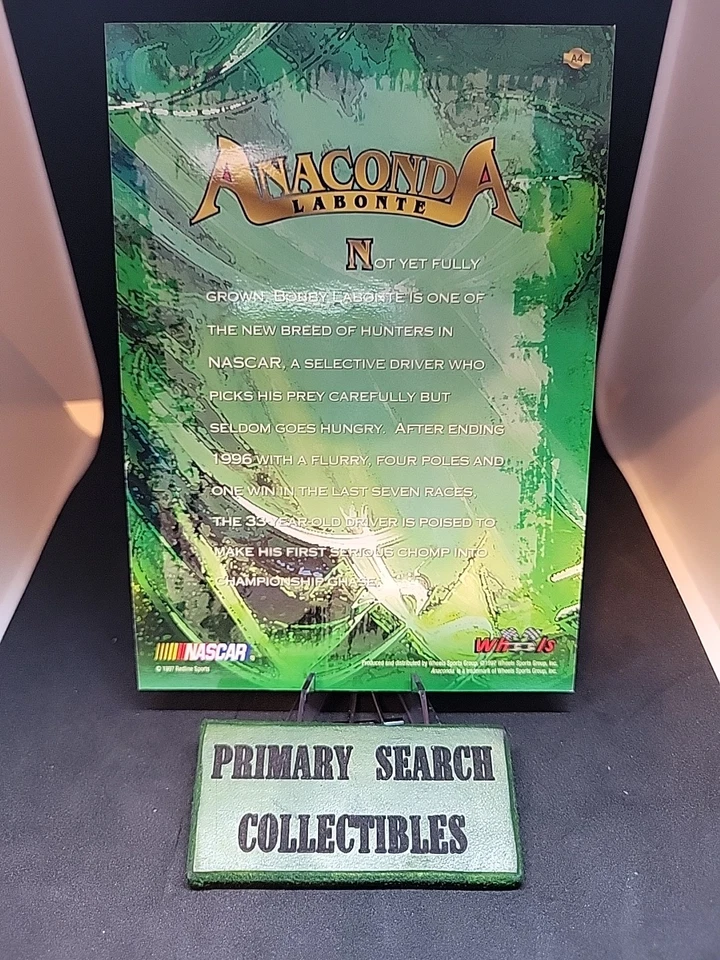 1997 Viper ANACONDA JUMBO #A4 With Orignal Envelope (Rare As Is) - Image 2 of 4