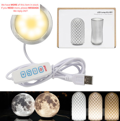LED Lamp Kit 001 Three Colors for Bambu Lab Makerworld 3D Printed DIY 1PC 