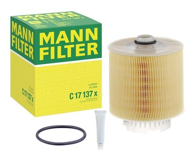 Luftfilter MANN-FILTER C 17 137 x für AUDI A6 Avant (4F5, C6) Filtereinsatz