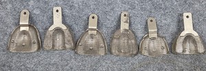COE Dental Lab Impression Trays Perforated Rimlock Design 