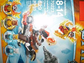 LEGO LEGENDS OF CHIMA: Icebite's Claw Driller (70223): New in package