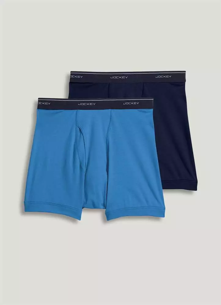 Big and Tall Jockey Classic Boxer Briefs Stay New Technology 2