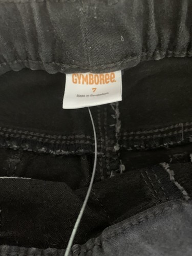 Gymboree Girls Black Faded Jeggings Jeans Studs Pull On Style Size 7 NWT - Picture 4 of 7
