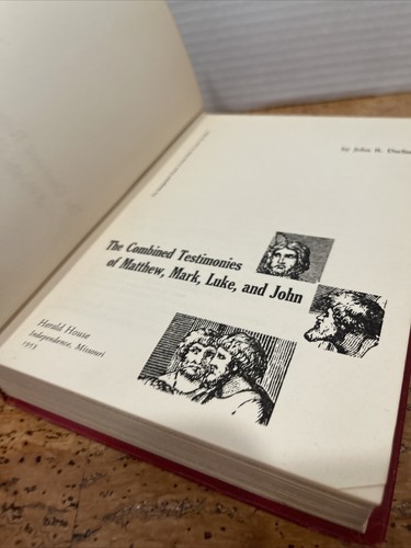 THE COMBINED TESTIMONIES OF MATTHEW, MARK, LUKE, AND JOHN JOHN DARLING HC 1953 - Picture 5 of 10