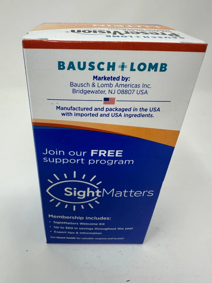 Bausch & Lomb Preservación Ojo Vitaminas y Minerales Suplemento Luteína 120ct Paquete de 3 Foto 3 de 4