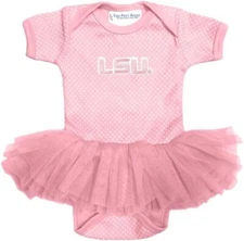 Two Feet Ahead Baby Newborn Pink LSU Tigers Tutu Dress 12 Months New