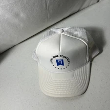 Loyal Nine Cocktails Adjustable Strap Mesh-Back White Hat