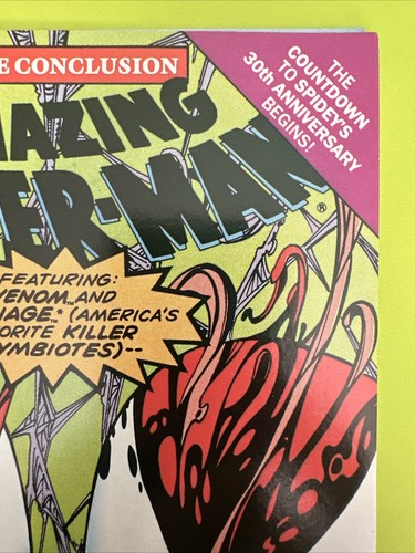 Amazing Spider-Man #363 Marvel Comic Book Carnage Conclusion Venom Cover 1992 - Picture 3 of 10