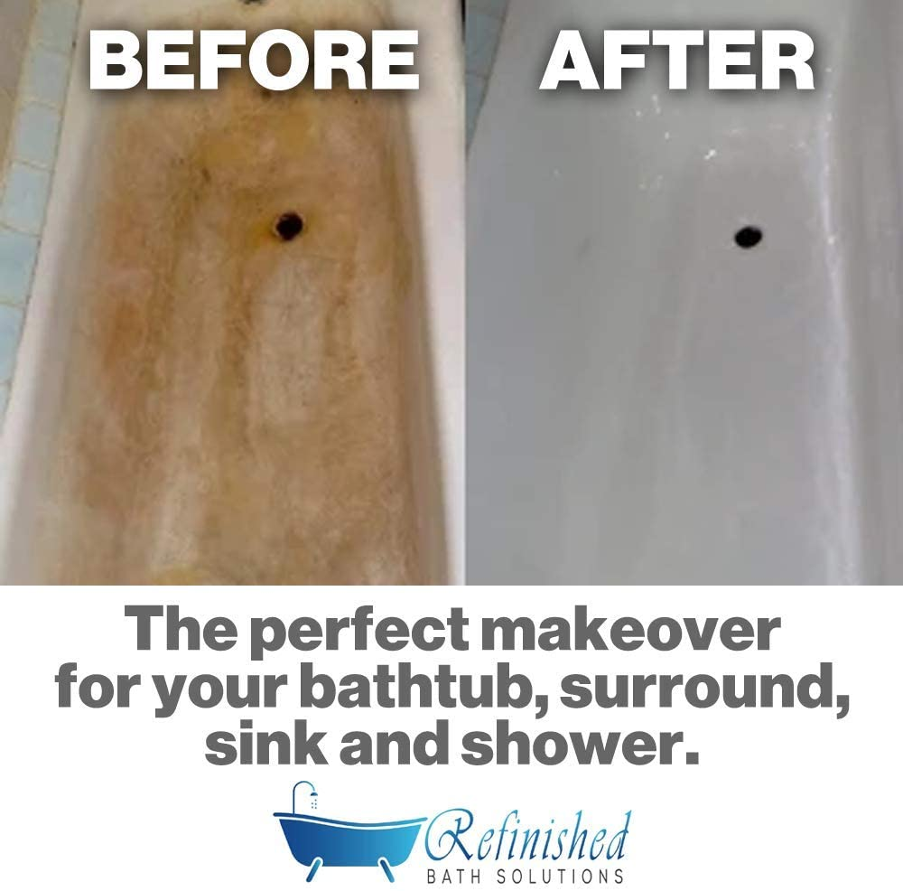 Ekopel Bathtub Refinishing Kit Odorless DIY Sink And Tub Reglazing Kit