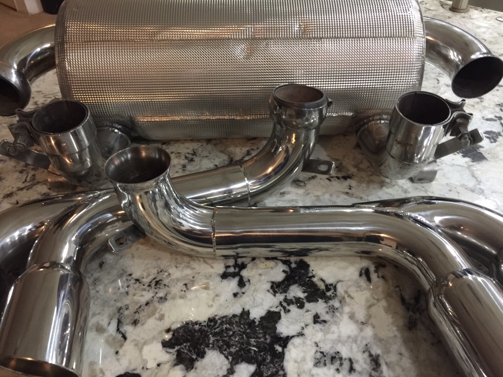 Ferrari 360 Novitec/Fuchs Sports Exhaust Muffler Stainless