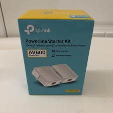 TP-Link AV600 Powerline Starter Kit TL-PA4010 KIT Ver: 3.6 0162600590 OPEN BOX