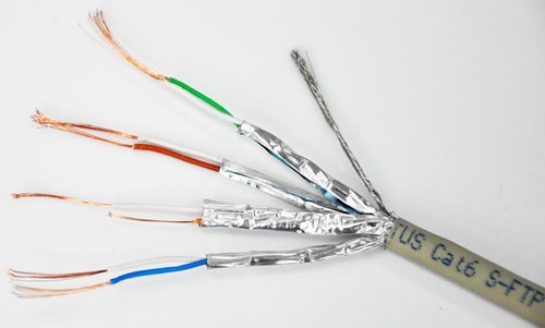 100 m CAT6 LSZH S/FTP Litze Patchkabel blau 1 GBPS Ethernet 8-ADRIG HD QUALITÄT - Bild 2 von 5