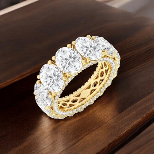 Bracelet - 14 carats Or jaune - 5.10ct. tw. Diamant (Cultivé en