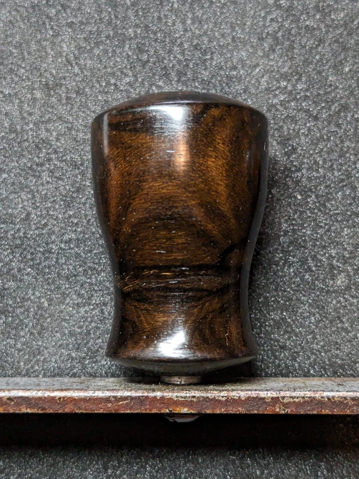 Ziricote wood Fishing reel knob for Shimano Stella - Pomello mulinello pesca - Immagine 4 di 4