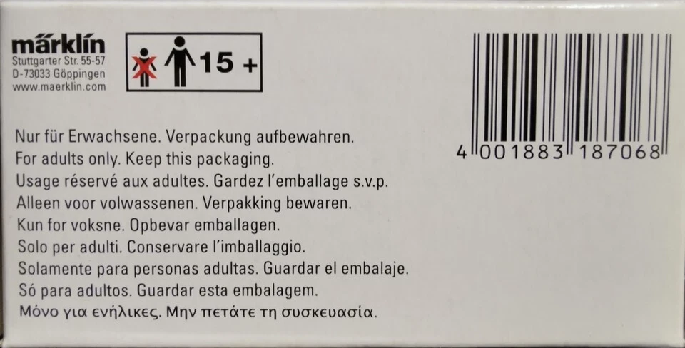 MARKLIN 4MFOR 18706 Automezzo scoperto VW 181 della Polizia scala H0 - Immagine 3 di 4