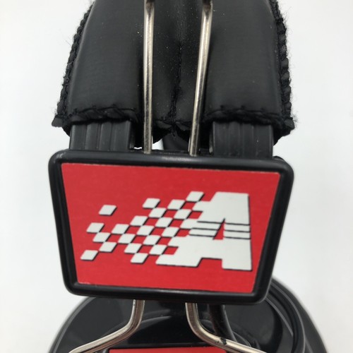VINTAGE RARO Action Sports Image Am/fm Cuffie Pt-200010 Indy 500 NASCAR - Foto 3 di 4