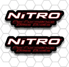 Nitro performance Fishing Graphics Marine Decals Professional Vinyl