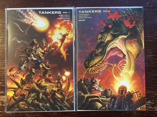 TANKERS #1 & #2 BAD IDEA 1st Print  Low Print Run! UNREAD NM+