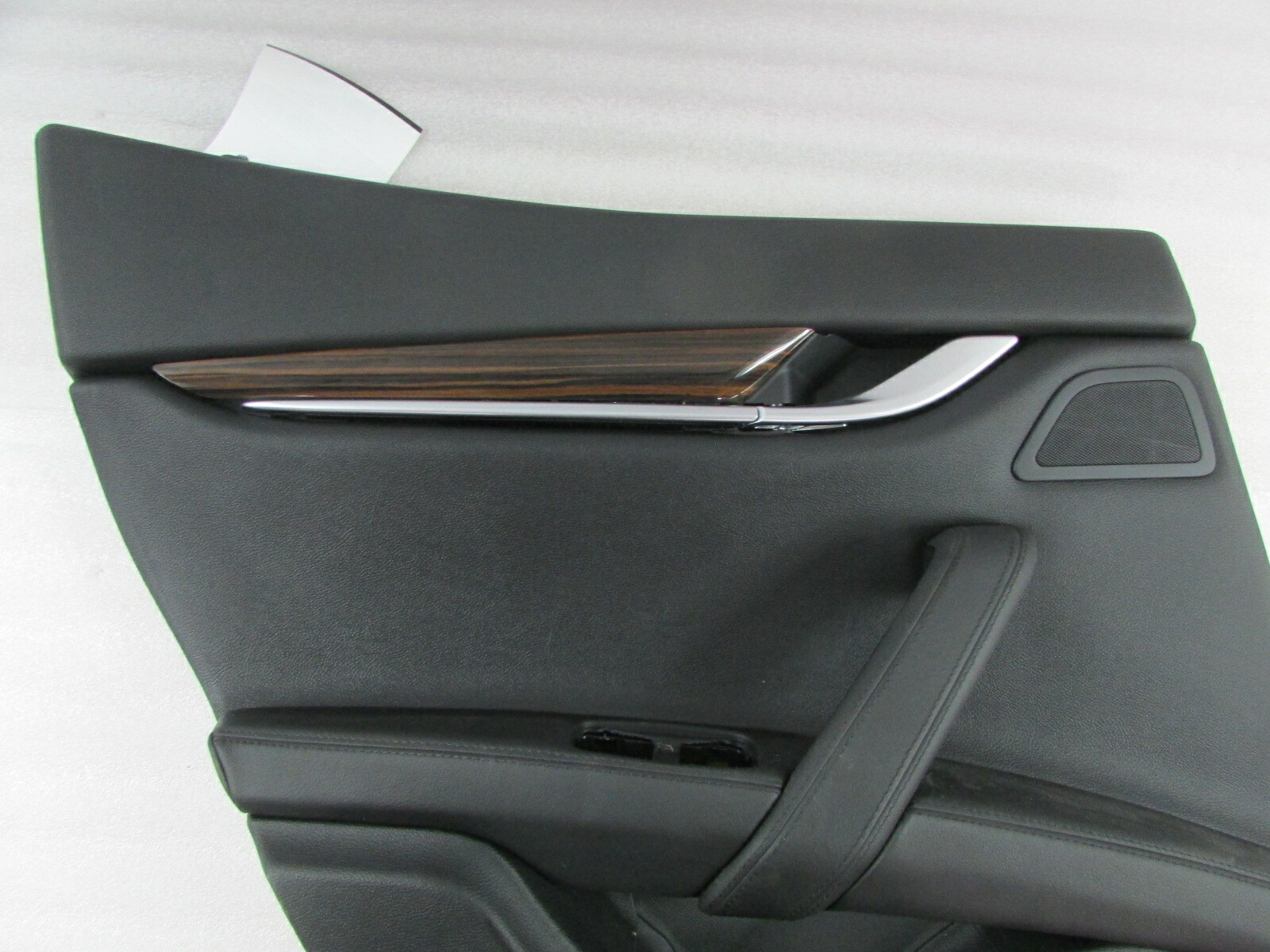 Maserati Ghibli, LH, Left Rear Door Trim Panel, Black, Used, P/N 6700189580