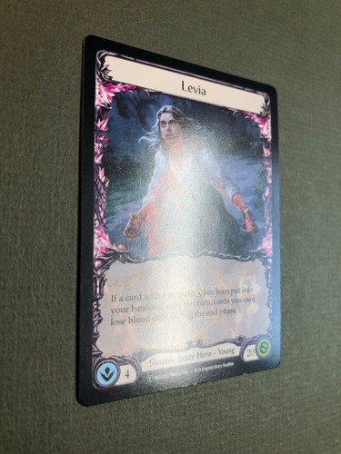 Flesh & Blood Levia / Ravenous Meataxe (Mon120/Mon221) Monarch Unlimited NM - Picture 2 of 4