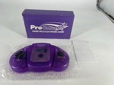 ProColor 200 Games Purple Handheld Electronic Game  Manual Tested
