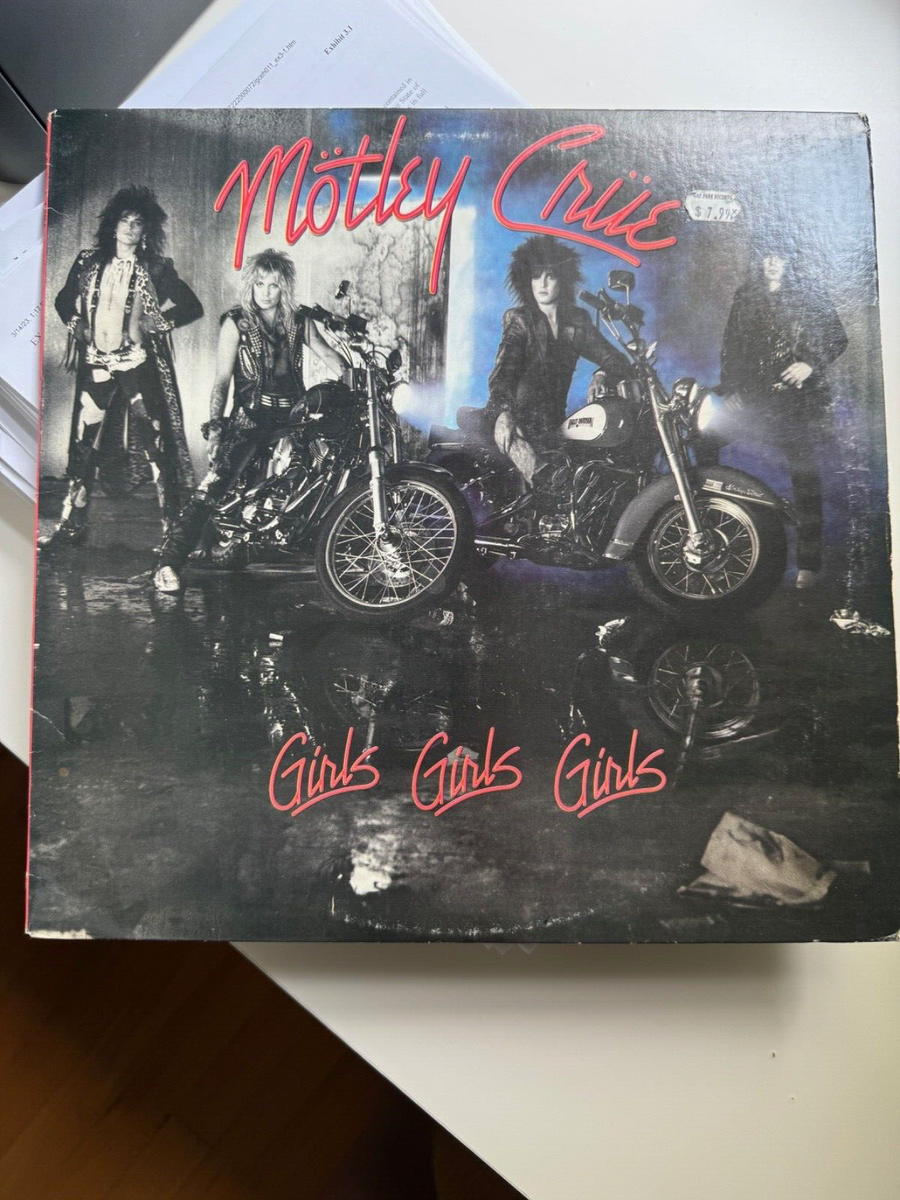サイン入り Motley Crue Girls Girls LP レコード 希少 MOTLEY CRUE Girls Girls Girls LP Original US Pressing Signed | eBay