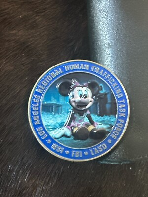 #ad Los Angeles Regional Human Trafficking Task Force Challenge Coin $36.99