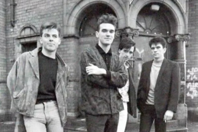 The Smiths Kult britische 1980er Rockband Pose von Salford Lads Club 4x6 Foto