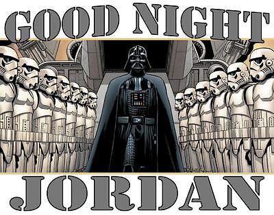 STAR WARS Storm Troopers Personalized PILLOWCASE "GOOD NIGHT" Any NAME