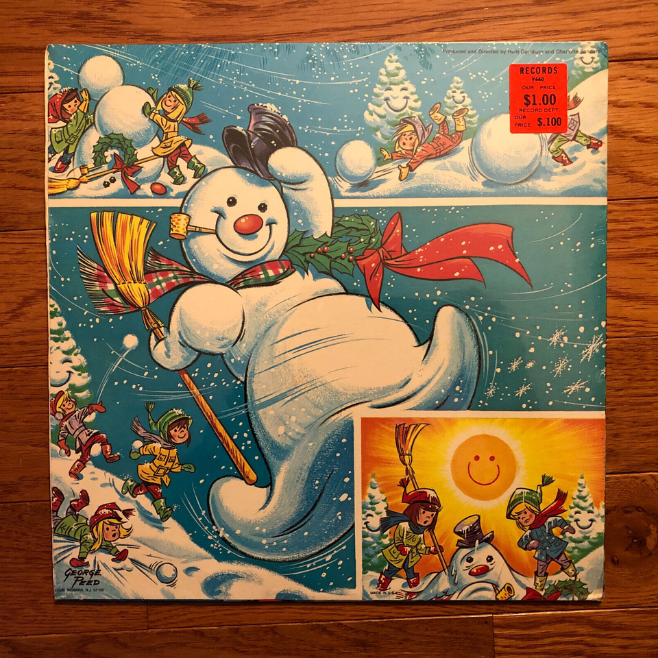 The Peppermint Kandy Kids Frosty the Snowman Peter Pan 1972 Christmas