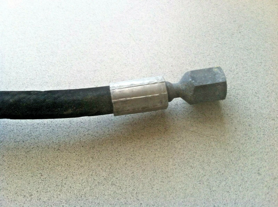 BMW 750i 750Li E65 E66 2004-2008 ~ eje trasero bloque válvula línea de presión Foto 3 de 4