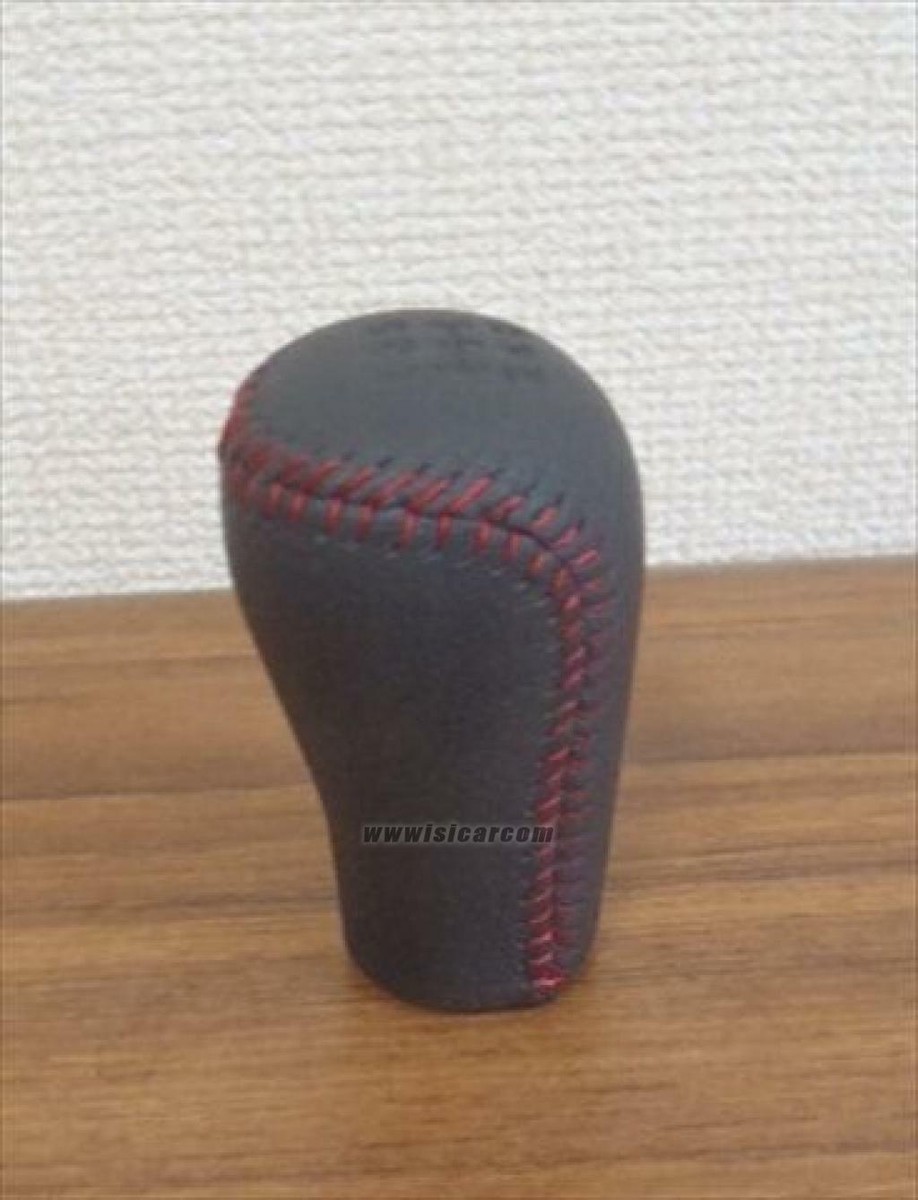 MAZDA RX-7 FD3S SPIRIT-R RED STITCH SHIFT KNOB R504-17-520 LEATHER