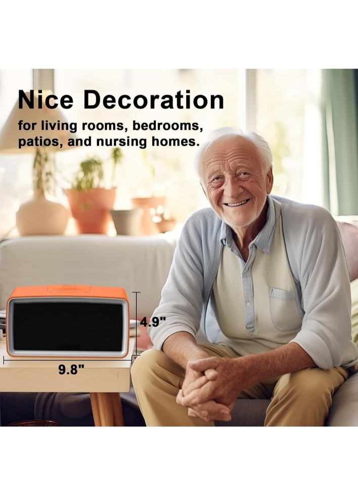 Dementia Music Player For Elderly, Memory Loss, Vision Impaired