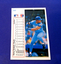 1991 UPPER DECK ERROR NO HOLO WRONG BACK VARIATION DANNY TARTABULL /MIKE MORGAN
