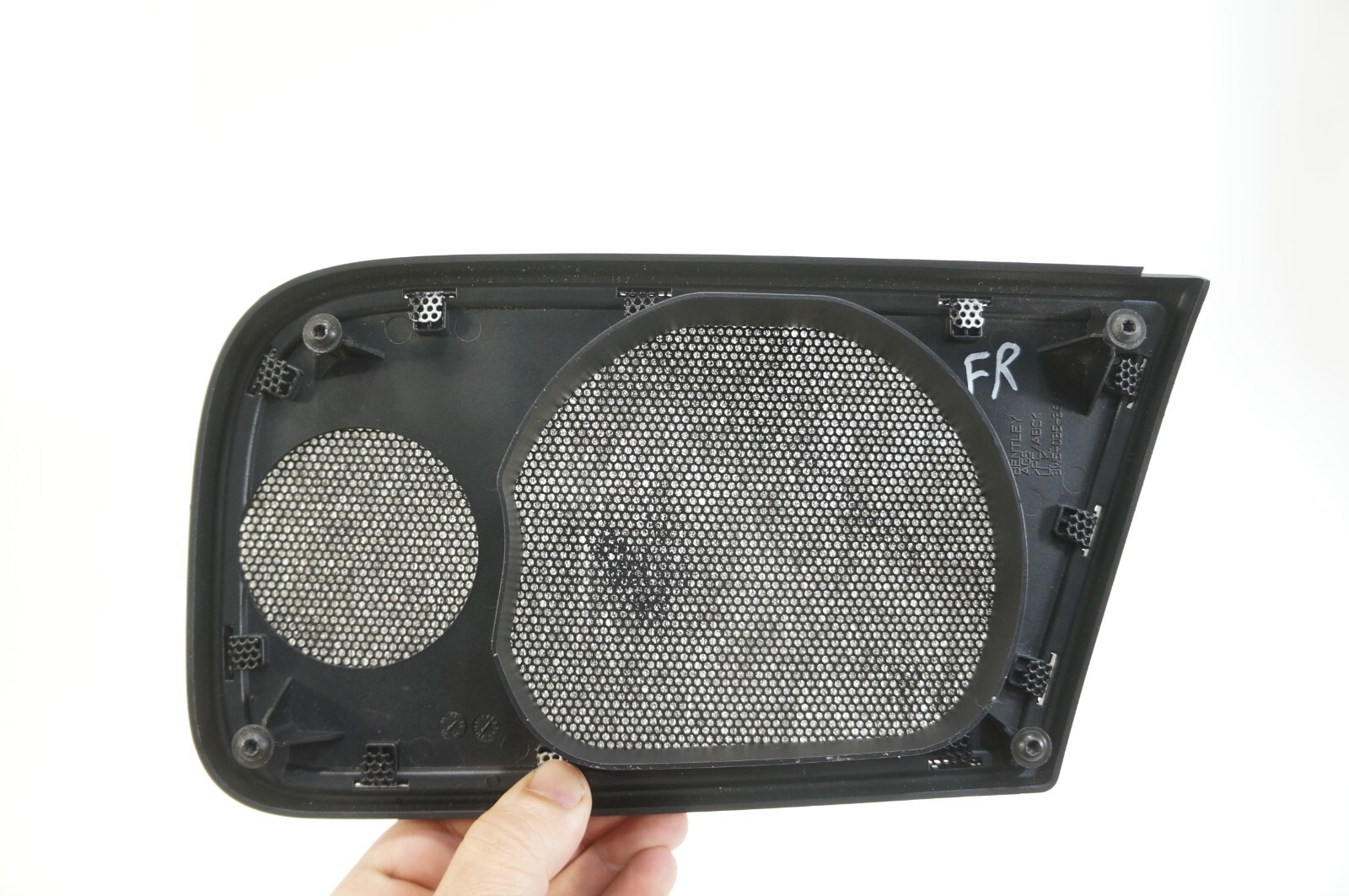 06-12 Bentley Flying Spur FRONT Right Passenger Side Door Speaker Cover Grille