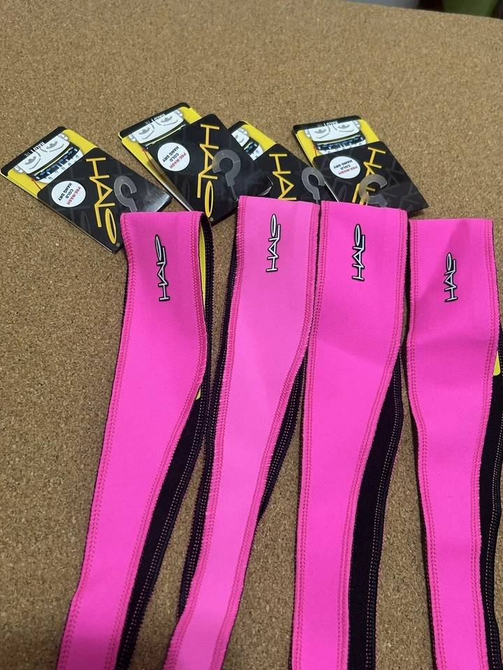 Diadema Halo Versión Corbata - Rosa Brillante Lote de 4 Foto 3 de 4