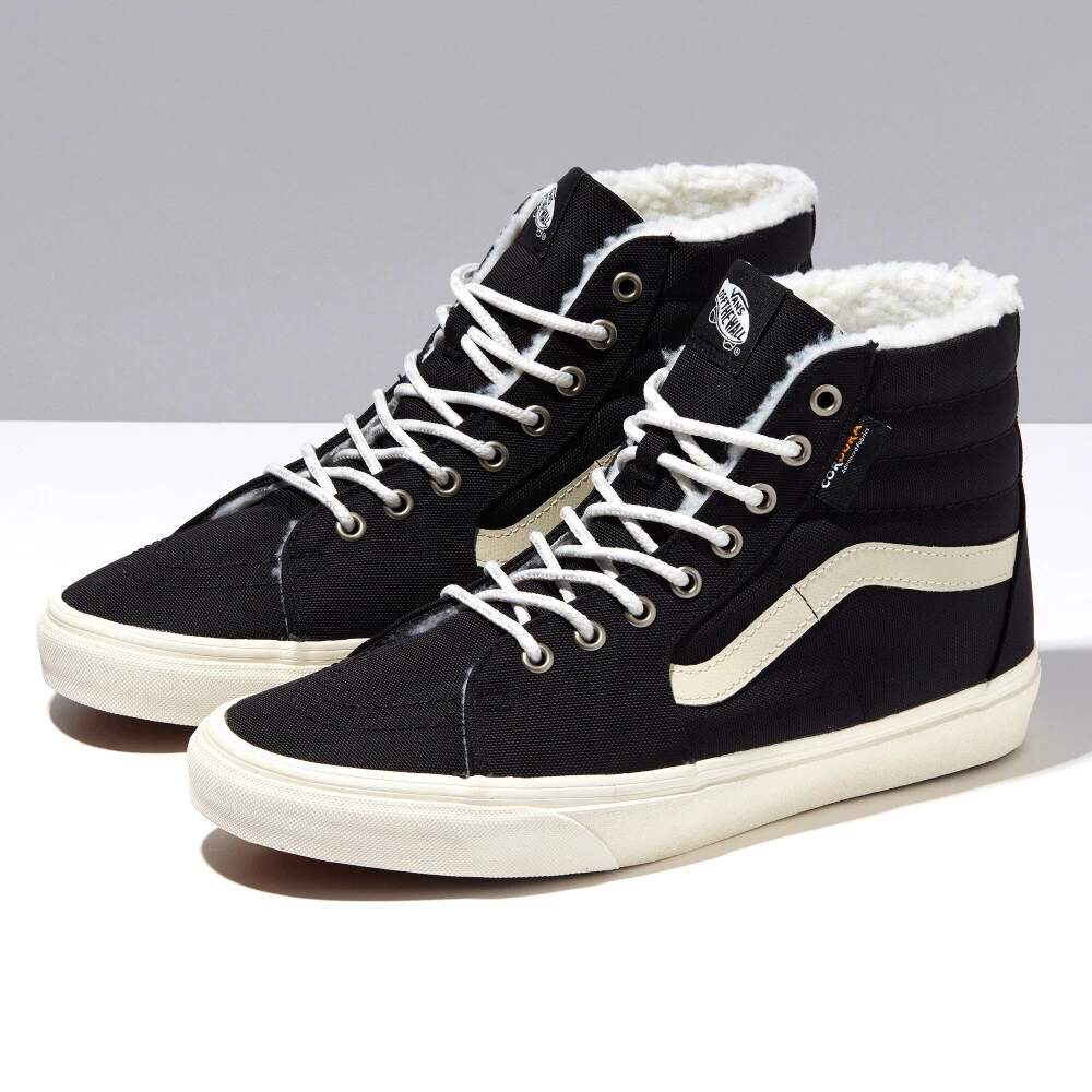 vans sk8 hi cordura black