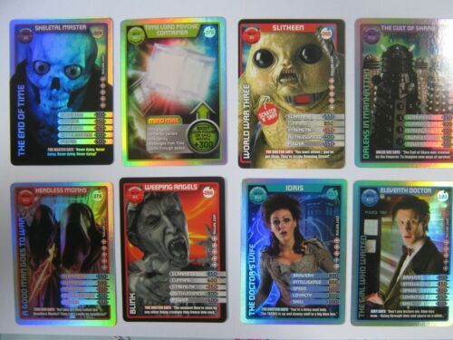 rare doctor who cards Dr Monster Invasion Pick Choose Ultra Trading new and premium holofoil super rares The rarer of the Doctor