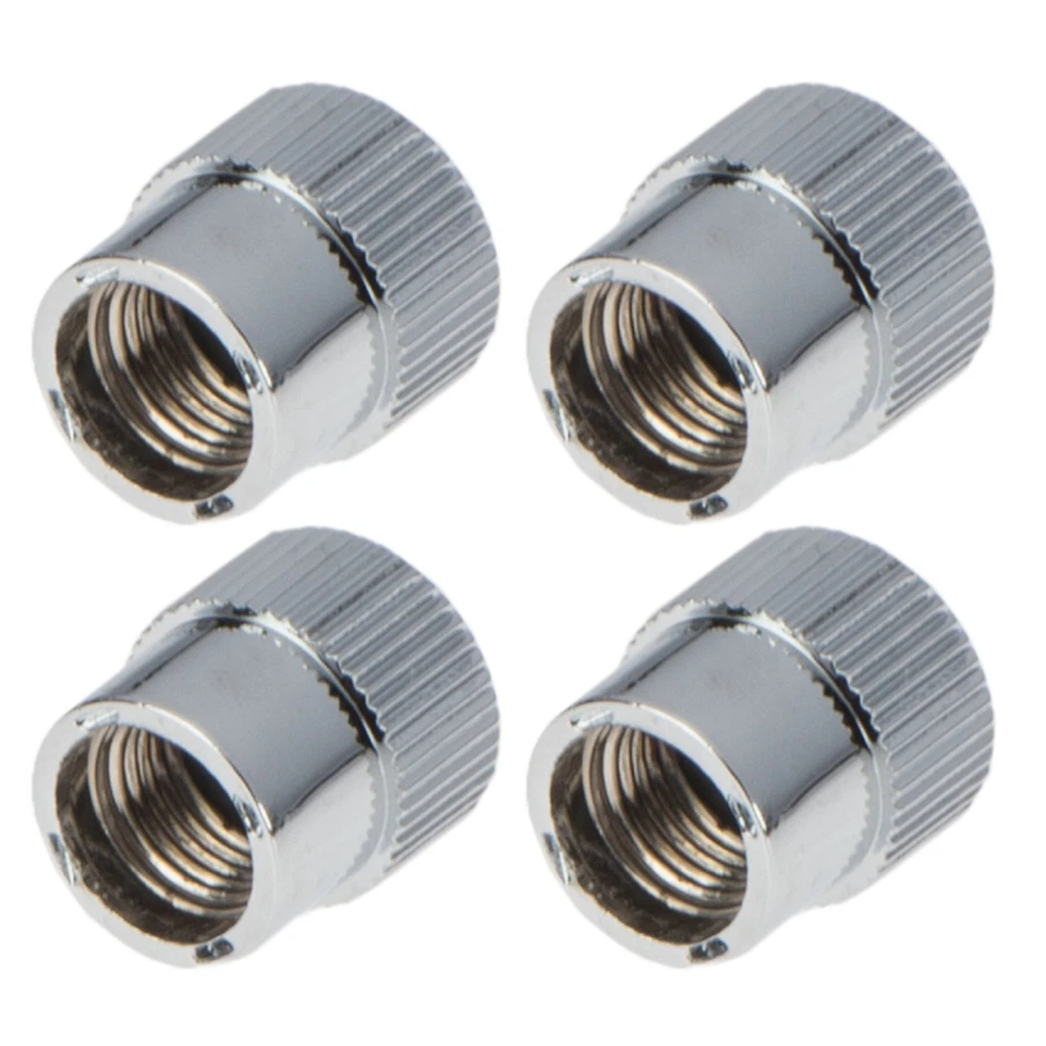 OEM новые колпачки штока клапана набор из 4 серебристых с логотипом гребня 12-18 ATS CTS 23473652 - Изображение 4 из 4