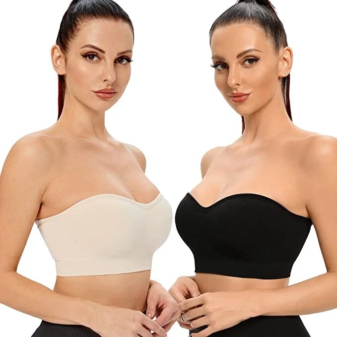 Padded shop strapless bralette