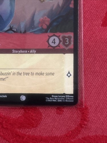 FOIL Disney Lorcana: Floodborn - Baloo - Fun-Loving Bear - 103/204 Foil - Picture 5 of 7