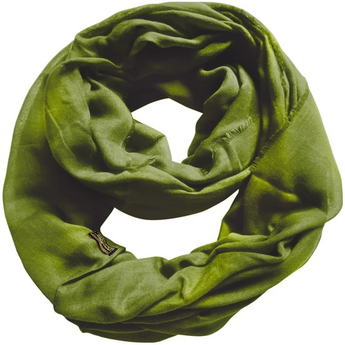 Green Mobius Infinity Scarf Snood Cowl Circular Tube Shawl Stole Pashmina *NEW* - Picture 7 of 9
