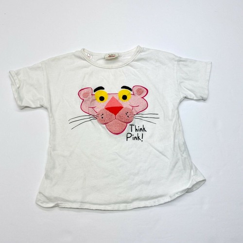 Zara Pink Panther Pink Think T-Shirt Sz 