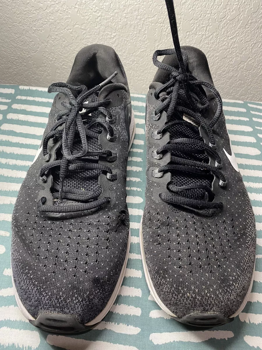 Nike Air Zoom Vomero 13 Women s Running Shoes Black White 922909 001 Size 12